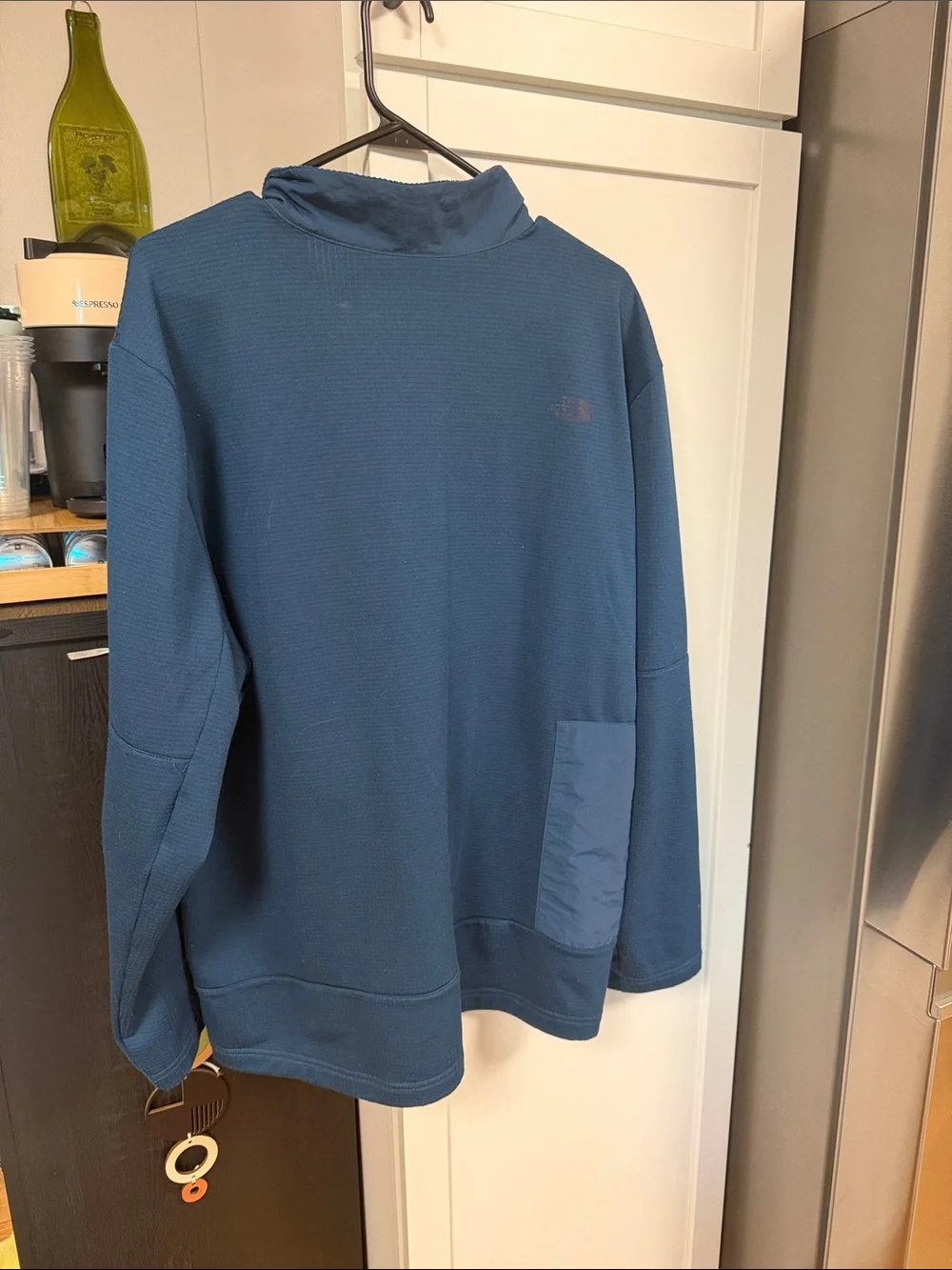 The North Face Men's Slate Blue Lightweight Zip Jacket - XL